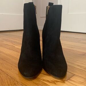 Enverna Womens Suede Dressy Ankle Boots  (7 1/2)